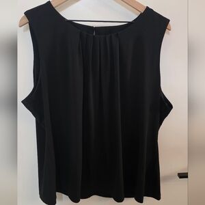 Calvin Klein Black Sleeveless Blouse
